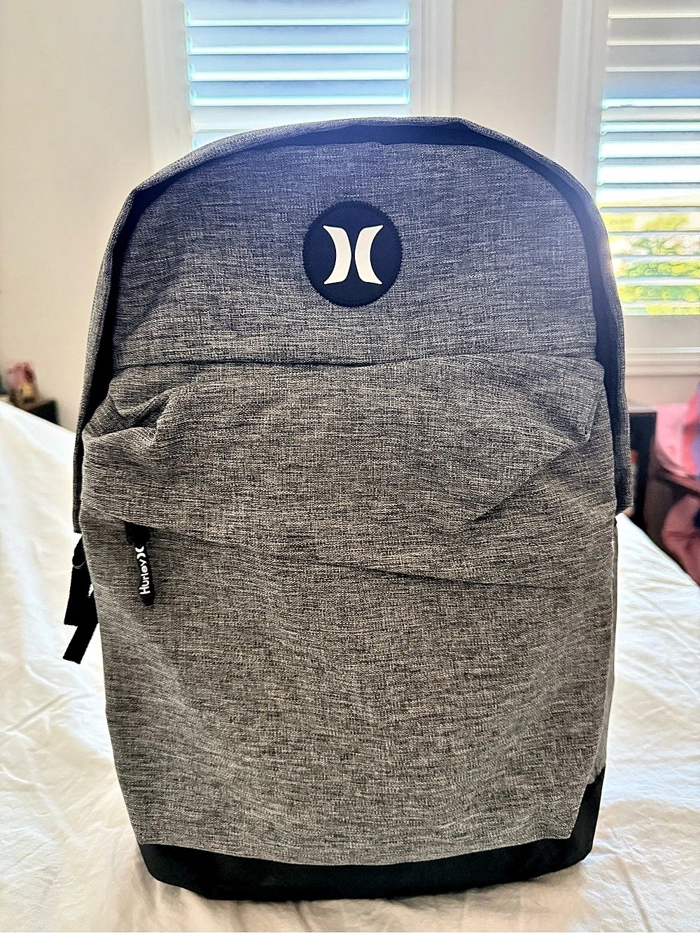 Hurley Rider Backpack Gray & Black, new without tag. Never be used